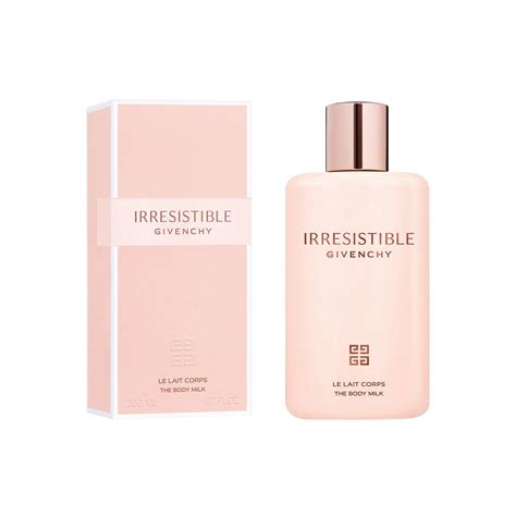 lait du corps givenchy|IRRESISTIBLE GIVENCHY .